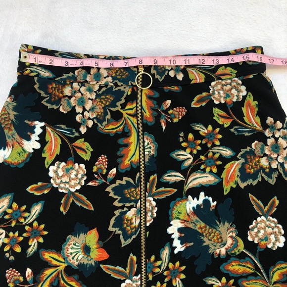 INC International Concepts, Floral Skirt, Size 14 - Picture 14 of 16
